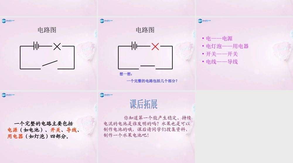 三年级科学下册《灯泡亮了》课件1 青岛版