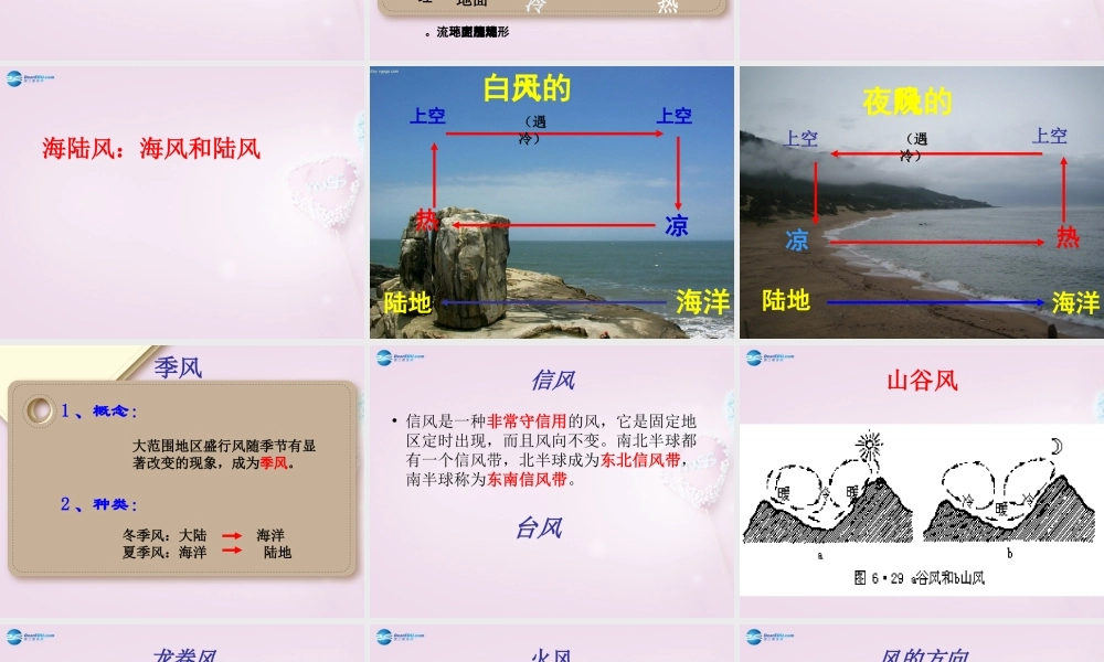 三年级科学下册《风的形成》课件1 青岛版
