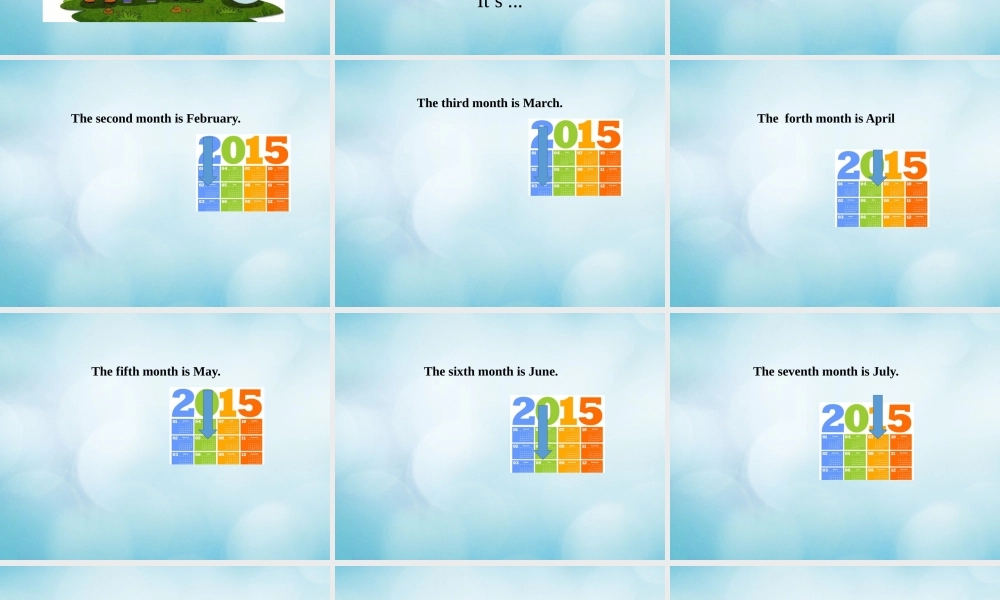 三年级英语上册 Unit 2 October 1st is our National Day Lesson 5课件 北京课改版-北京课改版小学三年级上册英语课件