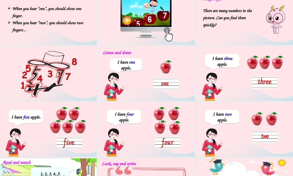 三年级英语上册 Unit 6 Happy birthday Part A 第2课时上课课件+素材 人教PEP