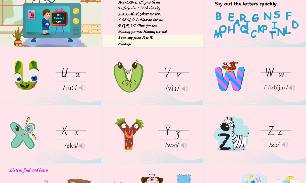 三年级英语上册 Unit 6 Happy birthday Part A 第3课时上课课件+素材 人教PEP