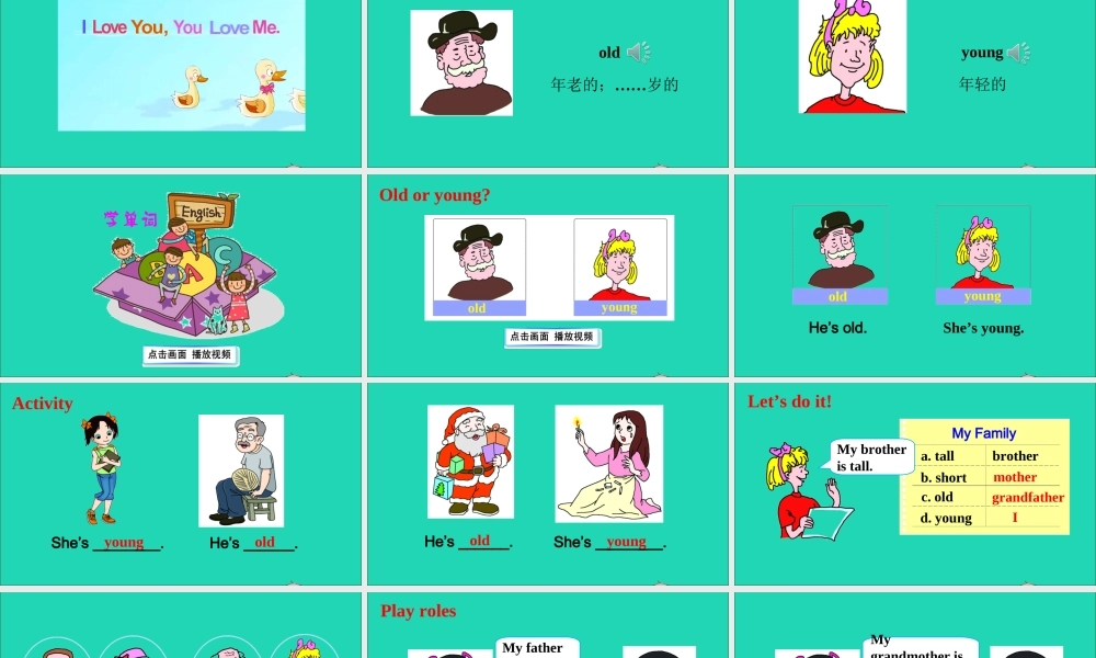 三年级英语上册 Unit 4 Family Lesson 22 How Old Are You课件+素材 冀教版（三起）