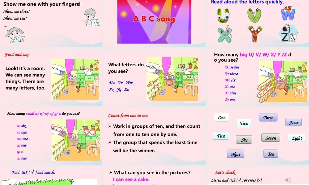 三年级英语上册 Unit 6 Happy birthday Part B 第6课时上课课件+素材 人教PEP