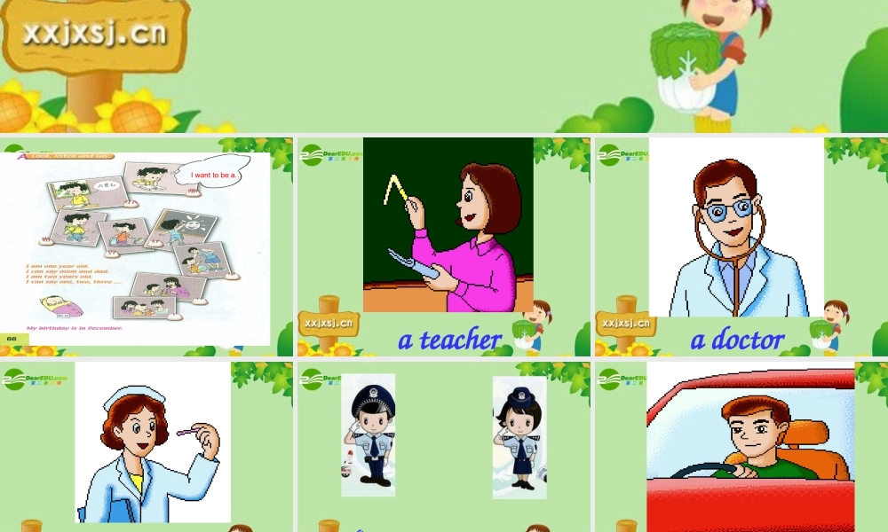 三年级英语上册  Unit 7 My Birthday  第五课时课件 人教版新起点