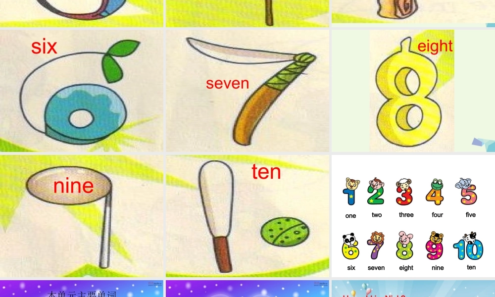 三年级英语上册 Unit 4 How old are you课件1 湘少版-湘少版小学三年级上册英语课件