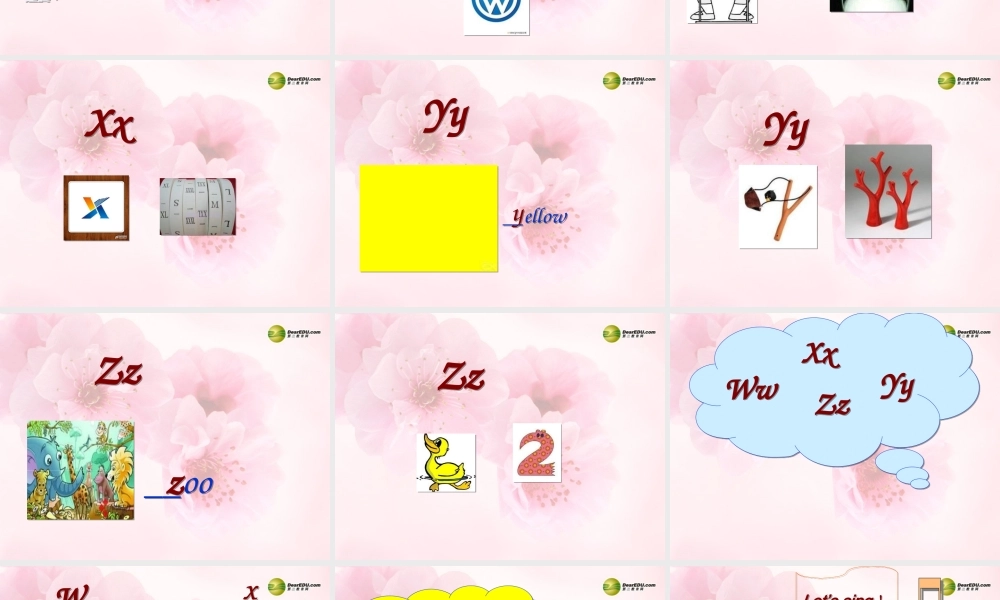 三年级英语上册 Lesson 12 More Letters课件 （新版）冀教版