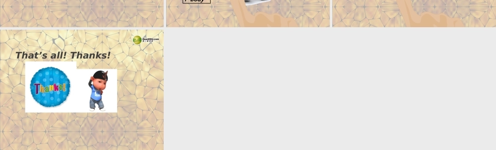 三年级英语上册 Lesson 14 My Body课件 （新版）冀教版