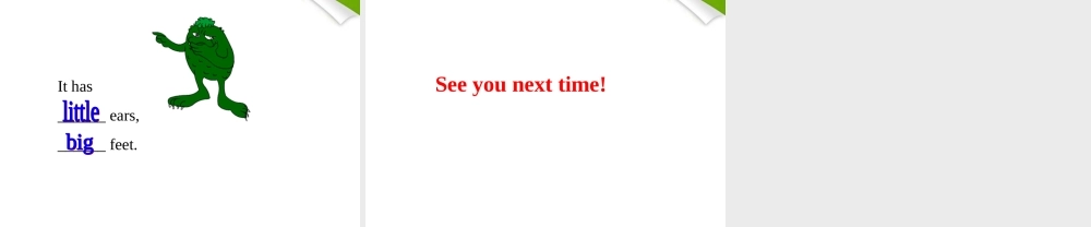 三年级英语上册课件 Unit 3 Lesson 21(3) 课件 冀教版