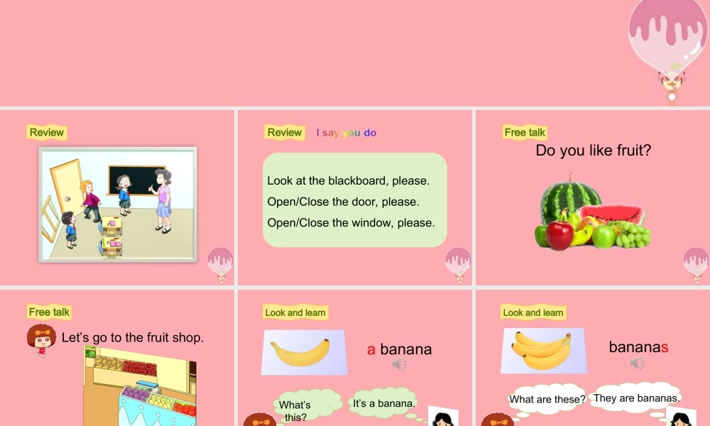 三年级英语上册 Unit 8 At the fruit shop（第1课时）课件 牛津上海版-牛津上海版小学三年级上册英语课件