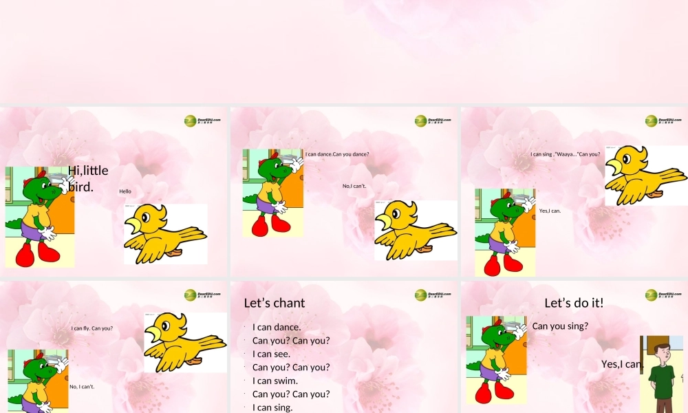 三年级英语下册 Lesson 3 Fish and Birds1课件 （新版）冀教版