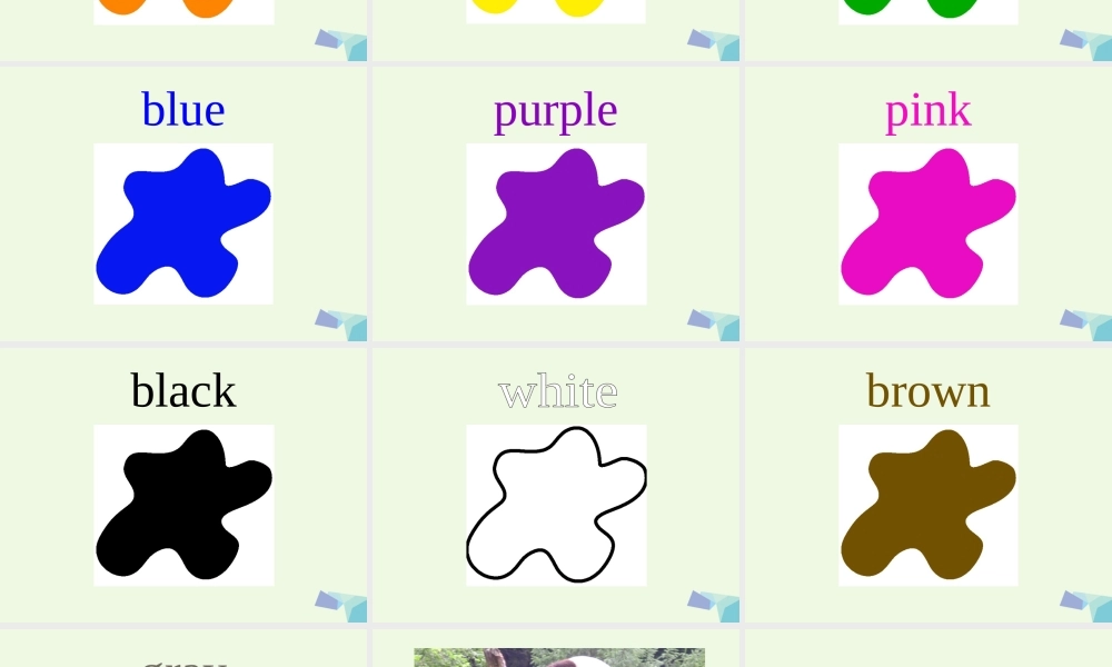 三年级英语上册 Unit 6 Lesson 1 It’s Red课件2 鲁科版-鲁科版小学三年级上册英语课件