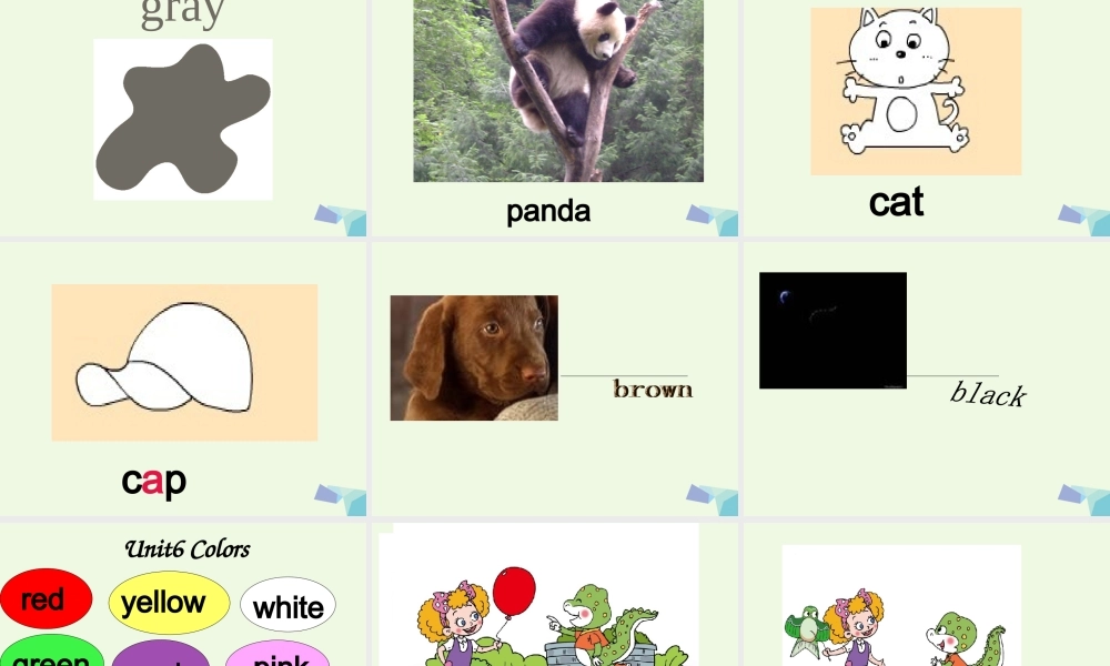 三年级英语上册 Unit 6 Lesson 1 It’s Red课件2 鲁科版-鲁科版小学三年级上册英语课件