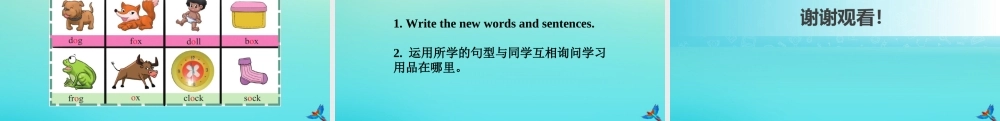 三年级英语下册 Lesson 4 Where is my doll教学课件1 科普版-人教版小学三年级下册英语课件