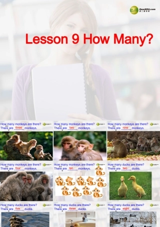 三年级英语下册 Lesson 9 How Many课件 （新版）冀教版