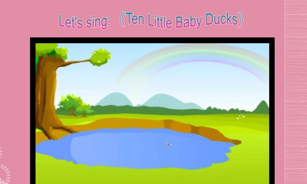 三年级英语上册 Unit 6 Lesson 11（1）课件 闽教版