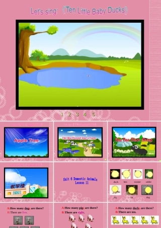 三年级英语上册 Unit 6 Lesson 11（1）课件 闽教版