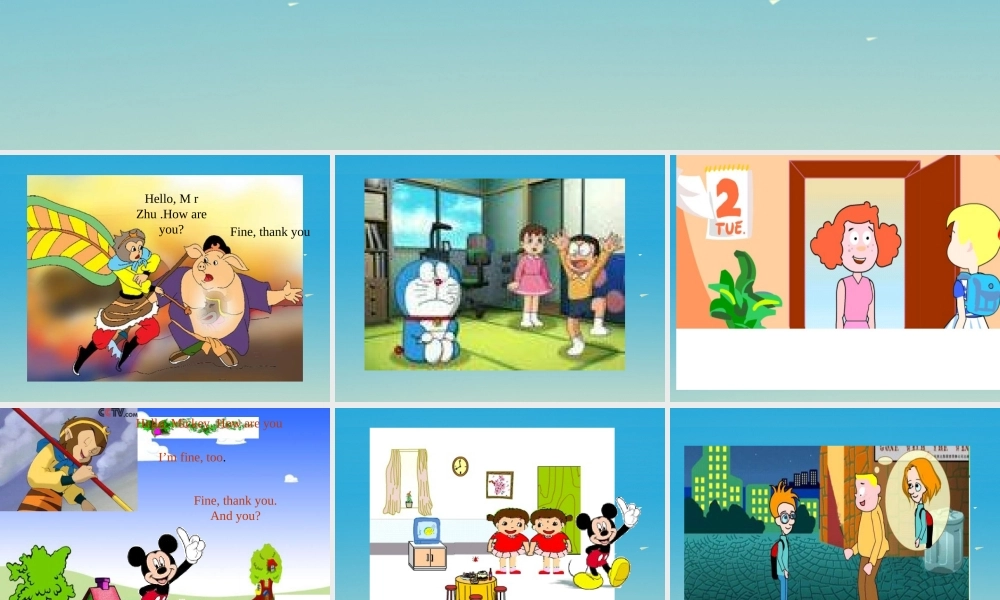 三年级英语下册 Lesson A How are you课件 川教版（三起）-川教版小学三年级下册英语课件