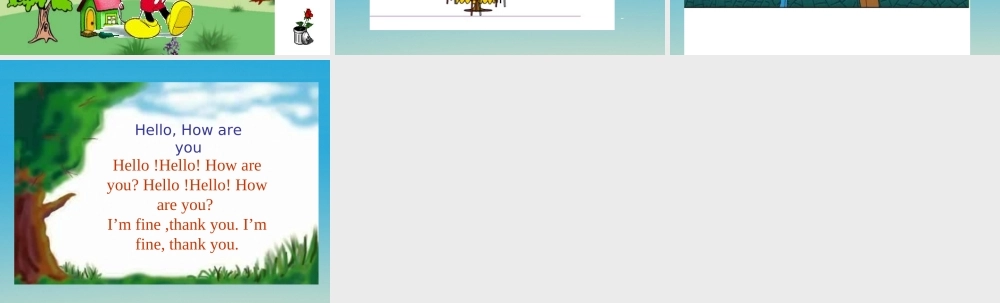 三年级英语下册 Lesson A How are you课件 川教版（三起）-川教版小学三年级下册英语课件