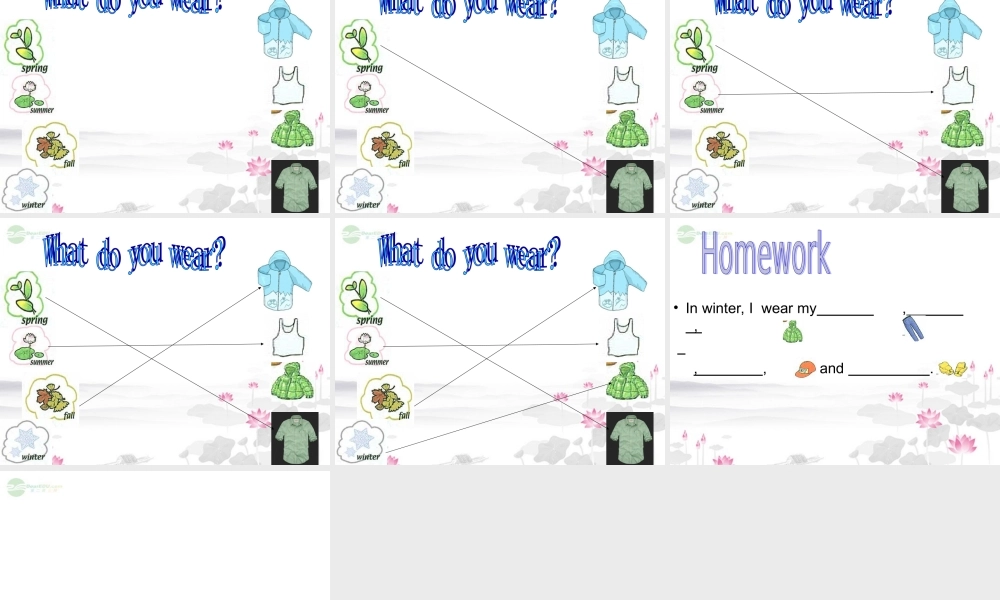 三年级英语上册 Unit 6 lesson 32课件 人教新起点