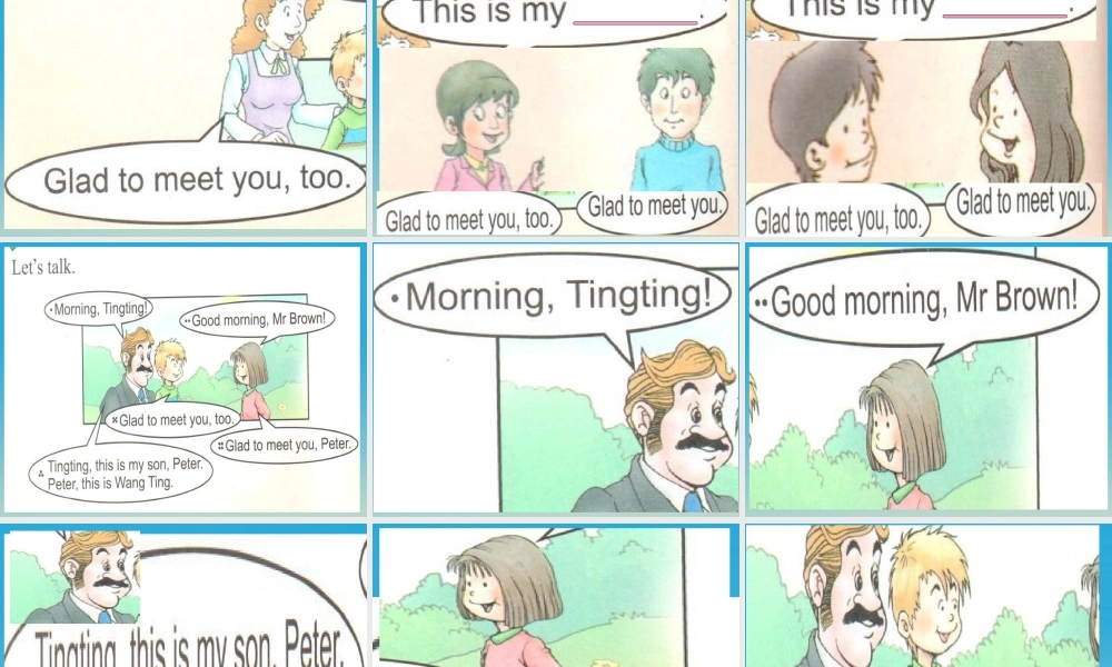 三年级英语下册 Lesson B This is my son课件6 川教版（三起）-川教版小学三年级下册英语课件