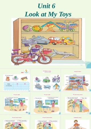 三年级英语上册 Unit 6 Look at my toys课件 陕旅版-陕旅版小学三年级上册英语课件