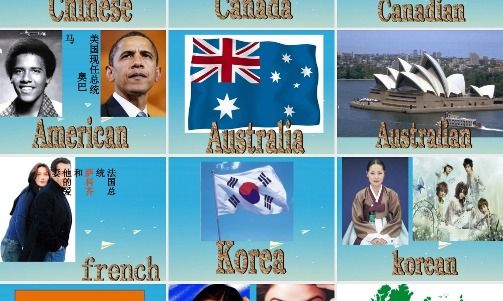 三年级英语下册 Lesson C I'm from the USA课件2 川教版（三起）-川教版小学三年级下册英语课件