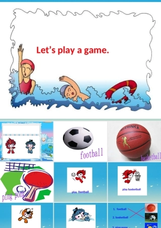 三年级英语下册 Lesson D Let's play a game课件1 川教版（三起）-川教版小学三年级下册英语课件