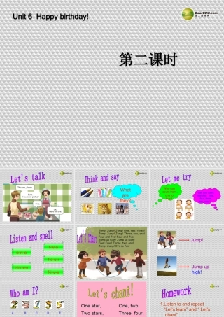 三年级英语上册 Unit 6 第二课时课件 人教PEP（标准版）