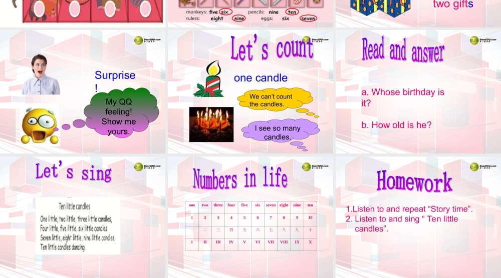 三年级英语上册 Unit 6 第六课时课件 人教PEP（标准版）