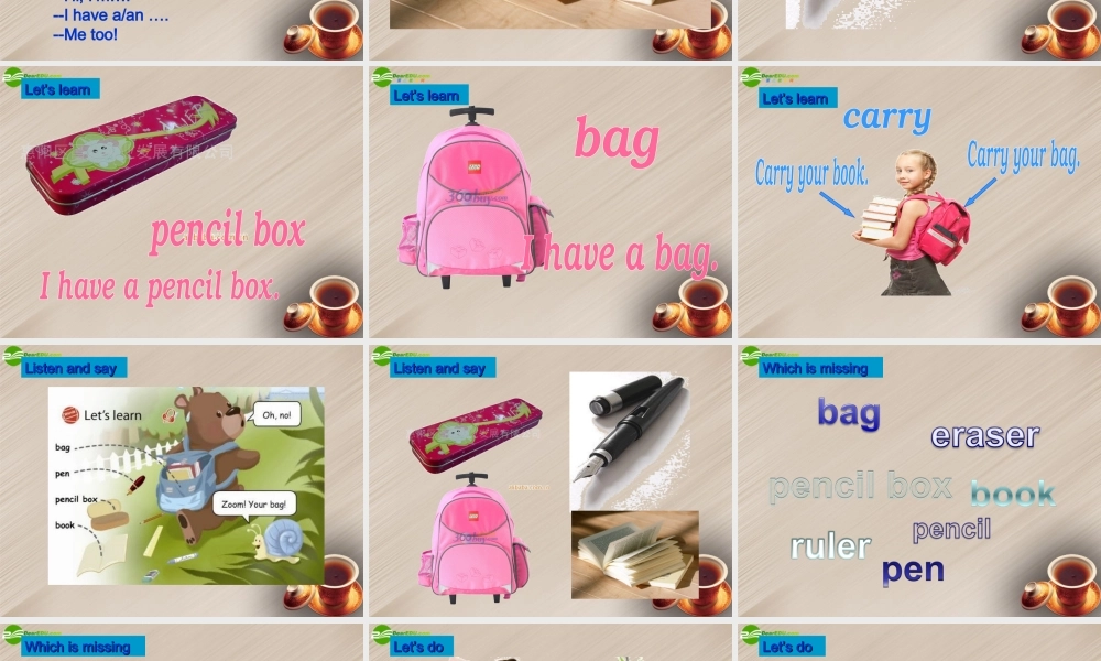 三年级英语上册 Unit1 Hello! 第五课时课件 人教PEP