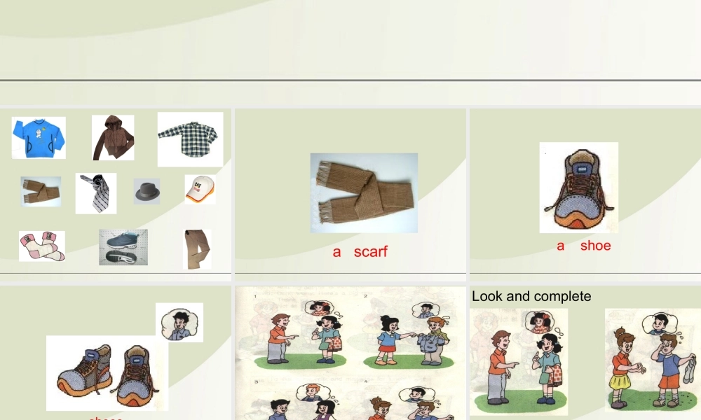 三年级英语上册 Unit 6(5)课件 苏教牛津版