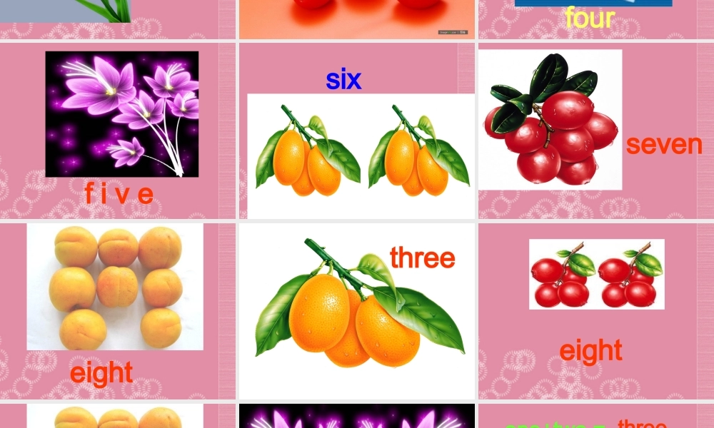 三年级英语上册 Unit 6课件 教科版