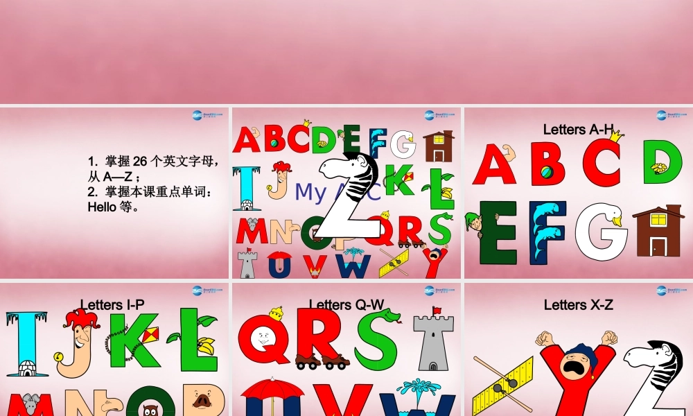 三年级英语上册 Unit1 Hello课件3 （新版）湘少版