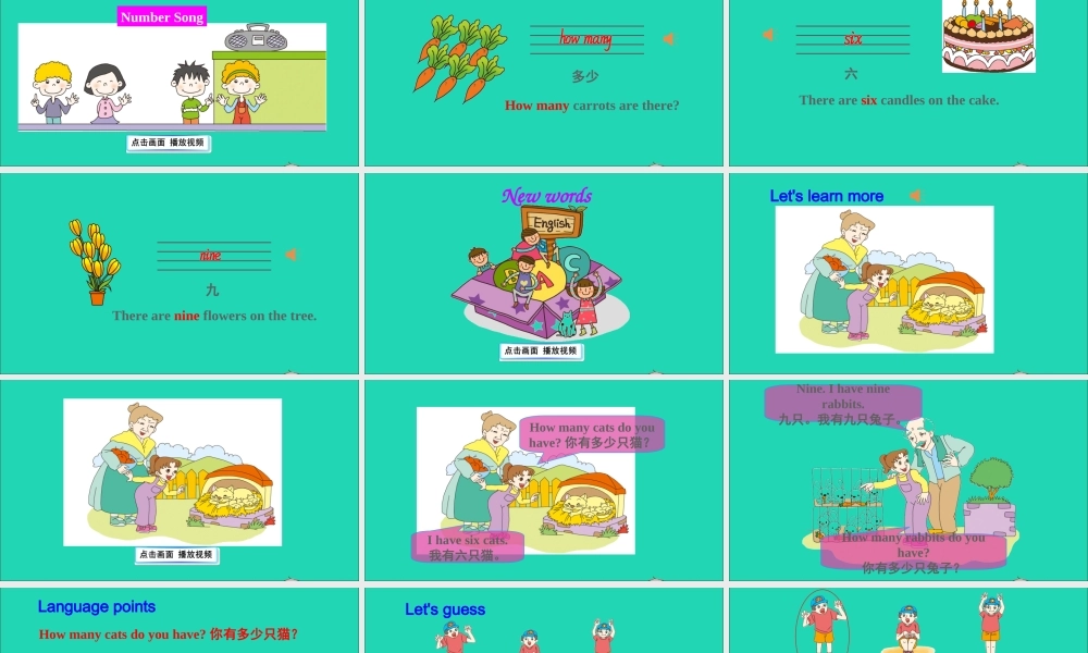 三年级英语上册 Unit 7 Are these bears part B课件+素材 陕旅版（三起）