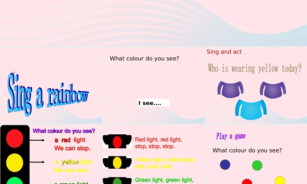 三年级英语上册 Unit2 Colours第二课时课件 人教PEP-人教PEP小学三年级上册英语课件