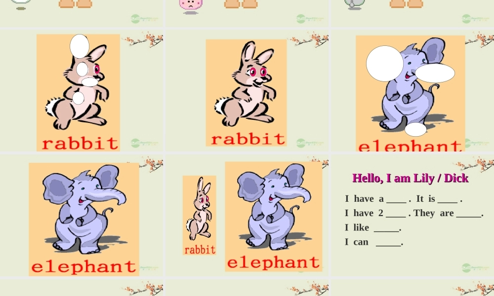 三年级英语上册 Unit2 My body课件 人教新起点