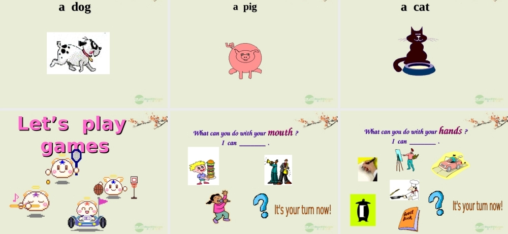 三年级英语上册 Unit2 My body课件 人教新起点