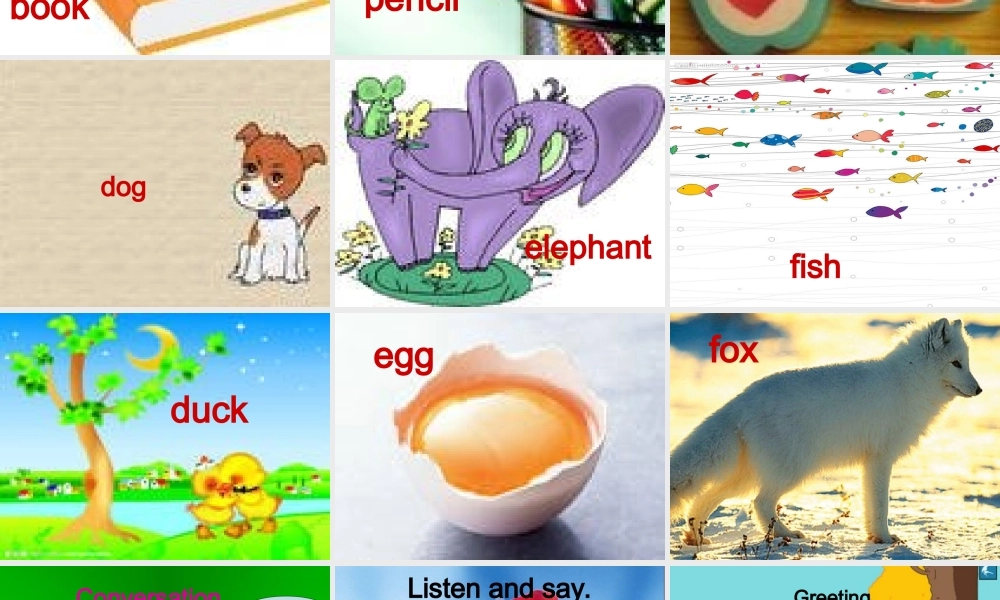 三年级英语上册 unit2课件 广东版开心