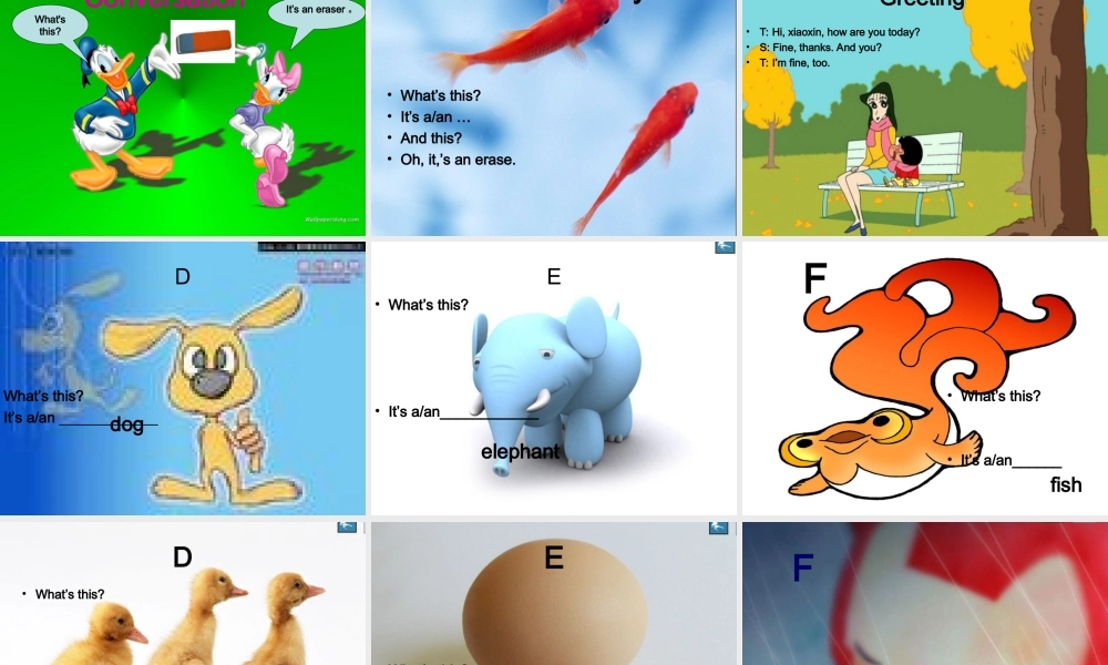 三年级英语上册 unit2课件 广东版开心