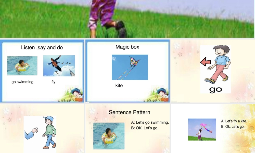 三年级英语下册 Lesson J Fly a kite课件2 川教版（三起）-川教版小学三年级下册英语课件