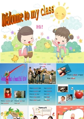 三年级英语下册 Lesson L What a beautiful kite课件1 川教版（三起）-川教版小学三年级下册英语课件