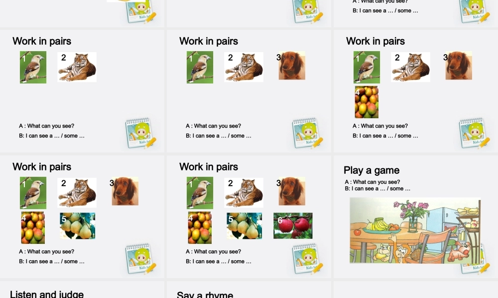 三年级英语上册 unit3 Period  4课件 牛津版