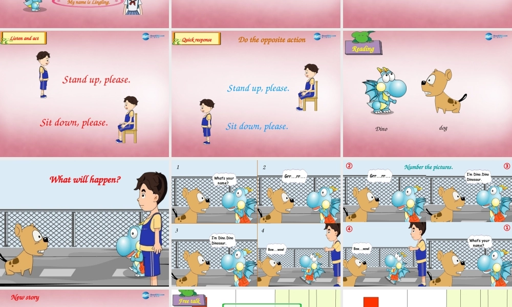 三年级英语上册 Unit3 What’s your name课件1 （新版）湘少版