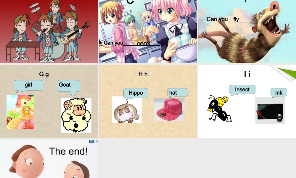 三年级英语上册 unit3（1）课件 广东版开心