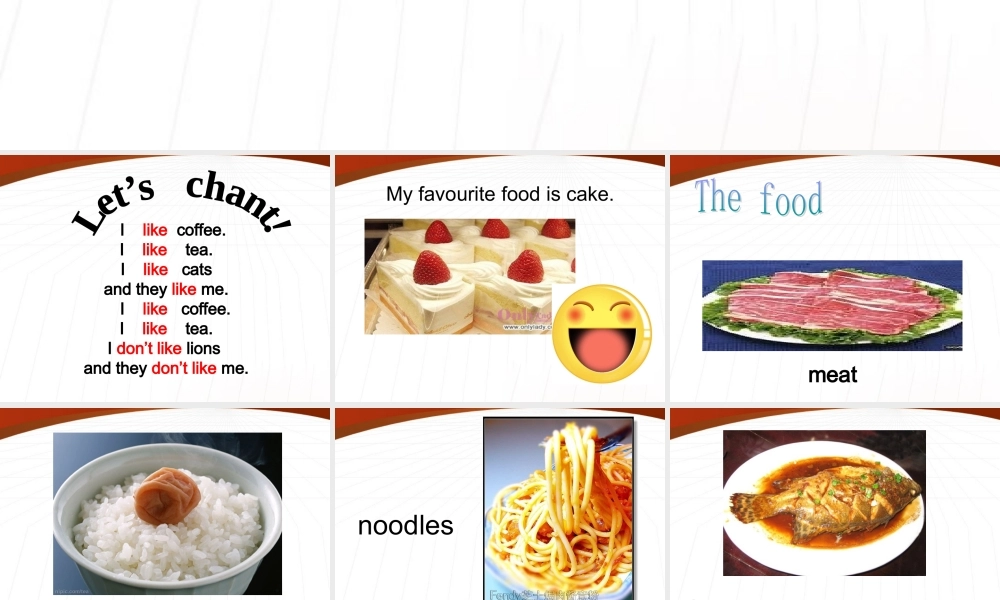 三年级英语下册 Module4 Food Unit1 Do you like meat课件 外研版（三起）