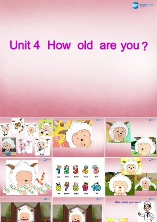 三年级英语上册 Unit4 How old are you课件3 （新版）湘少版
