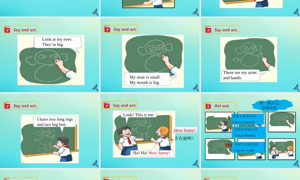 三年级英语下册 Moudle 4 Things we enjoy Unit 10 Funny Cartoons（第2课时）课件 牛津深圳版-牛津深圳版小学三年级下册英语课件