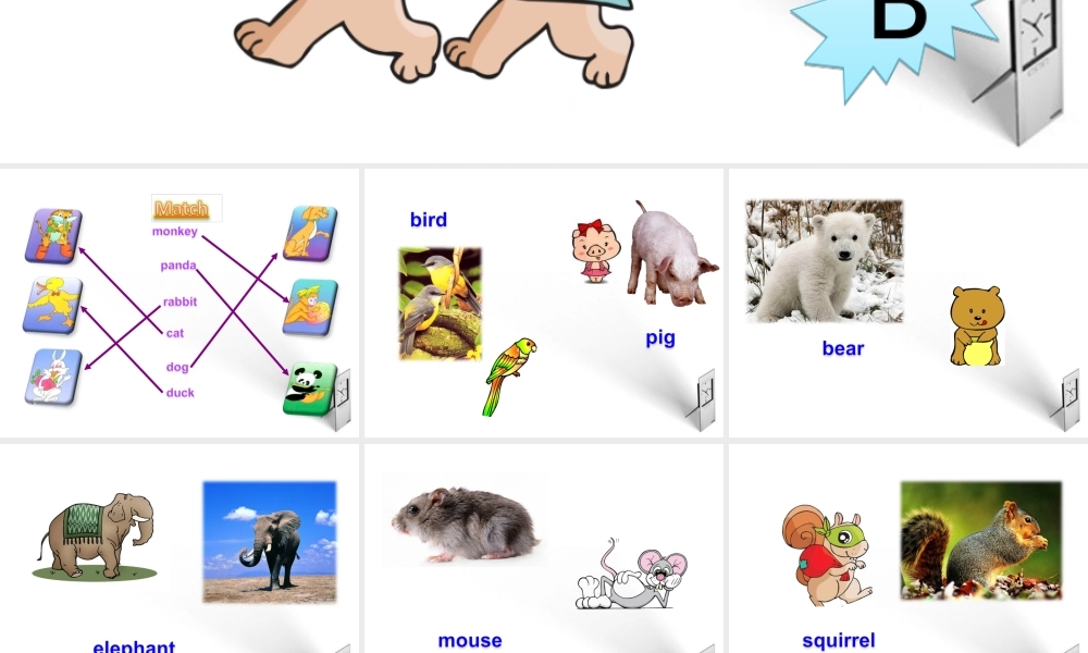 三年级英语上册 Unit4 partB课件 人教PEP