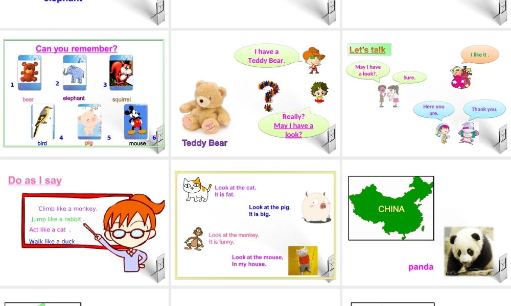 三年级英语上册 Unit4 partB课件 人教PEP