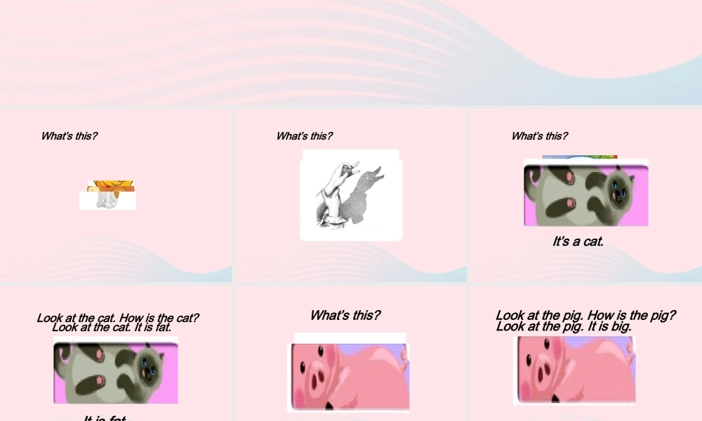 三年级英语上册 Unit4 We love animals第二课时课件 人教PEP-人教PEP小学三年级上册英语课件